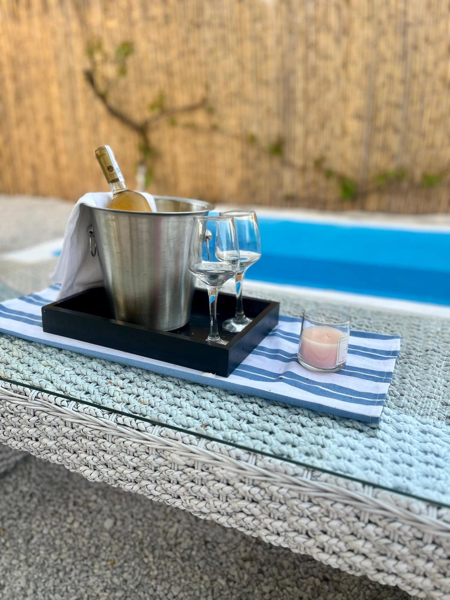 Holiday Oasis With Private Patio And Hammam-Style Bath In Chora-Pithagoreo, Samos Island Villa Pythagoreio  Exterior photo